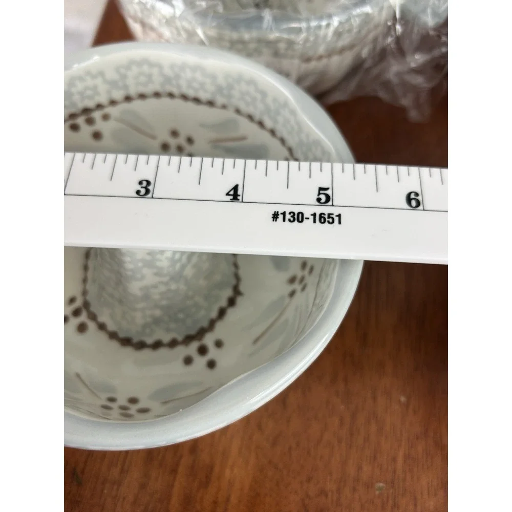 Temp-tations Temptations by Tara Old World Gray Individual Bundt Bowls, 4